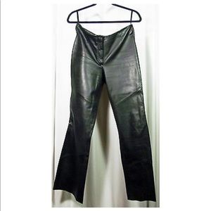 Black Leather Pants 🔥